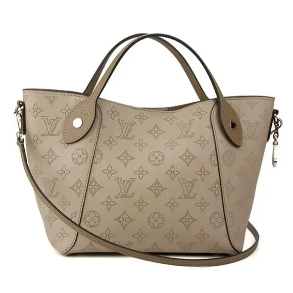 Louis Vuitton Hina PM Mahina Leather Handbag Magnolia - Picture 2 of 5